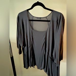 LA Made, Boho super soft woman’s unique oversized Swing Shirt, size xs